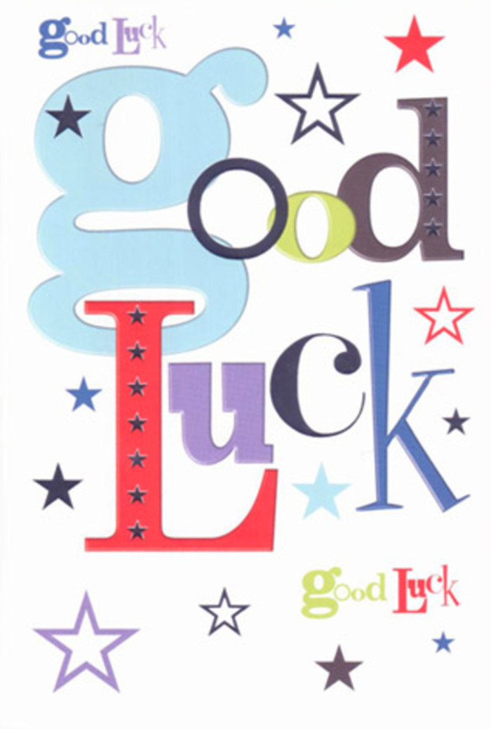There's something irresistibly uplifting about this good luck card-a beacon of positivity ready to send the proudest wishes from Wimbledon's welcoming communities. Its crisp white background is alive with a collage of spirited fonts and dazzling stars, each detail lovingly reminiscent of the energy you'll find at the markets along Wimbledon Broadway. Letters emerge in confident, luminous shades: wide and pastel blue figures nestle against dashes of exuberant red, slender midnight black, and deep violet, all coming together like an artist's carefully curated palette. Vibrant stars burst and scatter across the scene, their hues echoing the playful variety of fresh spring blooms and the optimism of a new beginning. The modern layout and airy white space create a composition that feels both contemporary and reassuring-just like the bouquets that brighten homes from Raynes Park to Southfields. When held, the card's smooth, quality cardstock is cool and substantial in the hand, a tactile reminder of the family-run craftsmanship at the core of our Wimbledon community. Brimming with hope, friendly encouragement, and steadfast belief, this card is a small talisman: ideal for marking exams, job changes, or new adventures-ready to inspire the recipient to reach for their dreams with all the confidence of a sunny day in SW19.